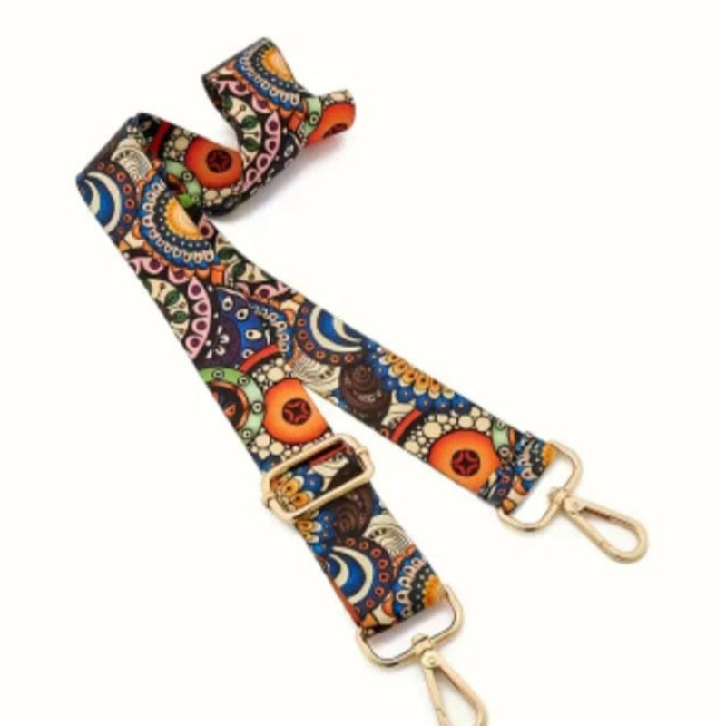 Wide Nylon Shoulder Strap - Quill