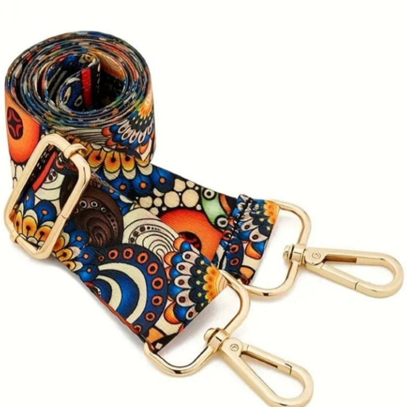 Wide Nylon Shoulder Strap - Quill