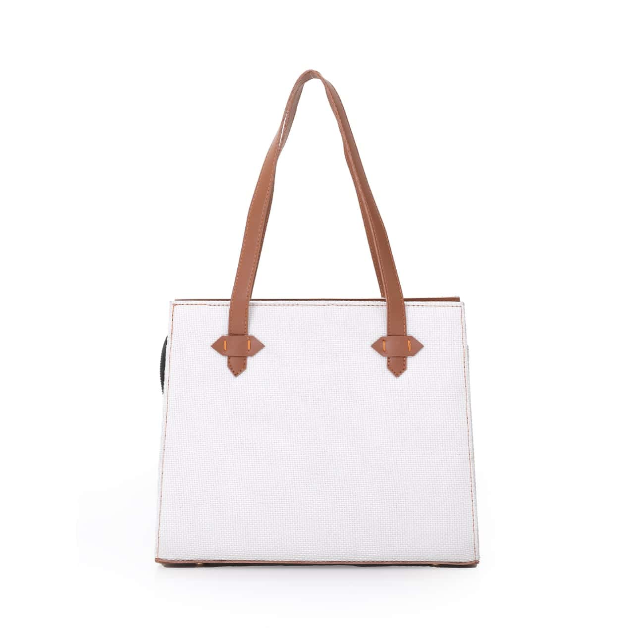 Crafted Canvas Pineapple Bag - Quill
