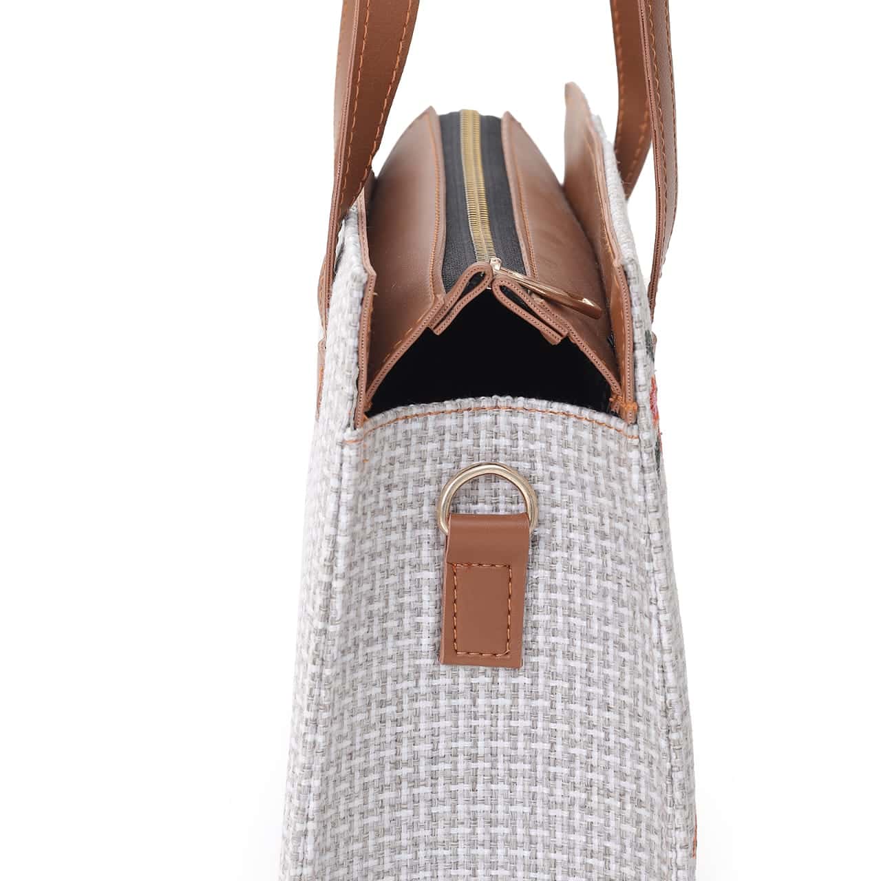Crafted Canvas Pineapple Bag - Quill