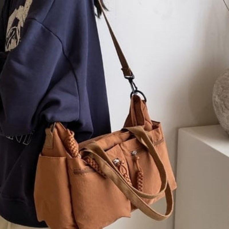 3 pocket tote - Quill