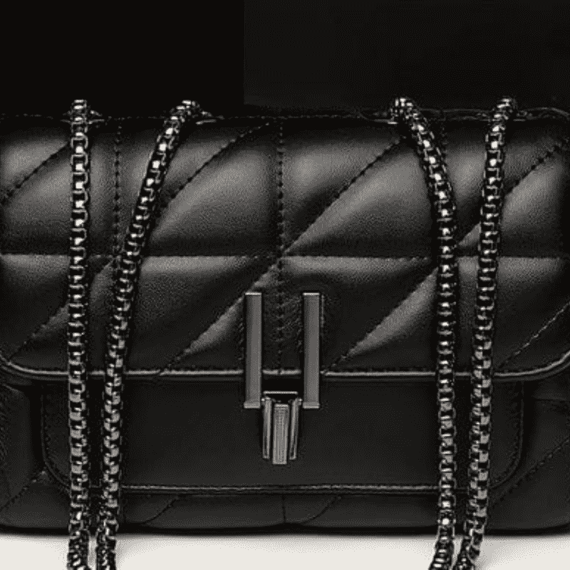Luxe Quilted Handbag - Quill