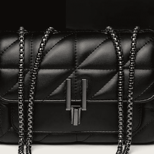 Luxe Quilted Handbag - Quill