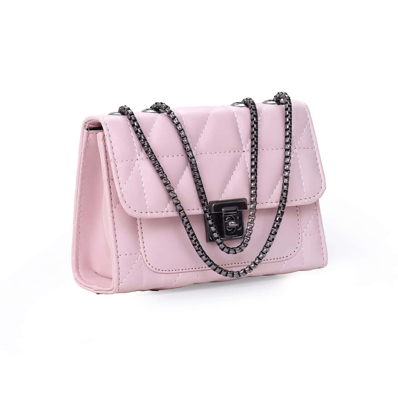 Luxe Quilted Handbag - Quill