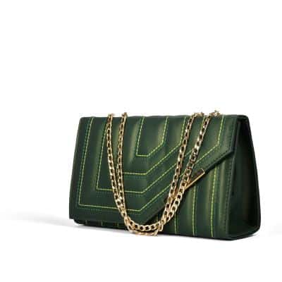Quilted Shoulder Bag - Quill