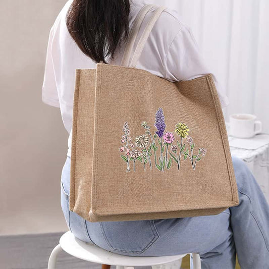 Blossom Khaki Tote - Quill