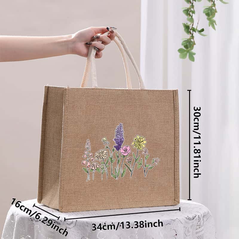 Blossom Khaki Tote - Quill