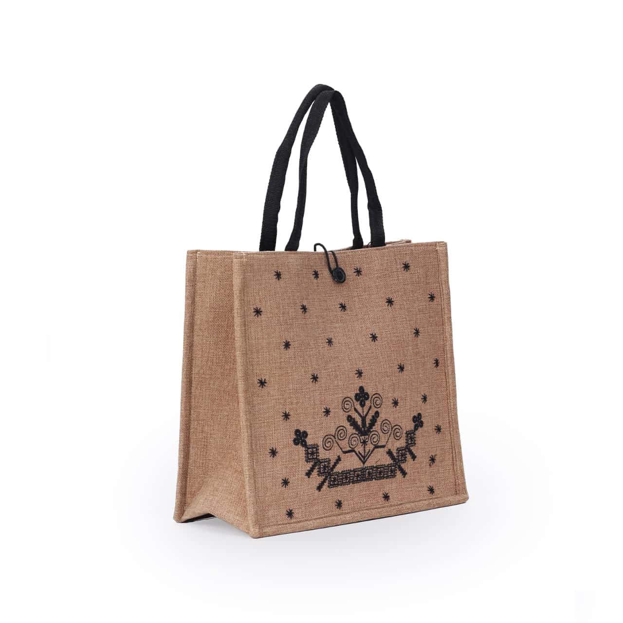 Dotted Khaki Tote - Quill