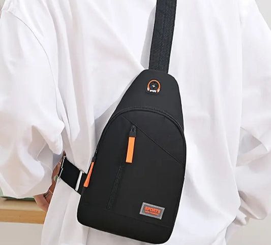 Nylon Sling Bag - Quill
