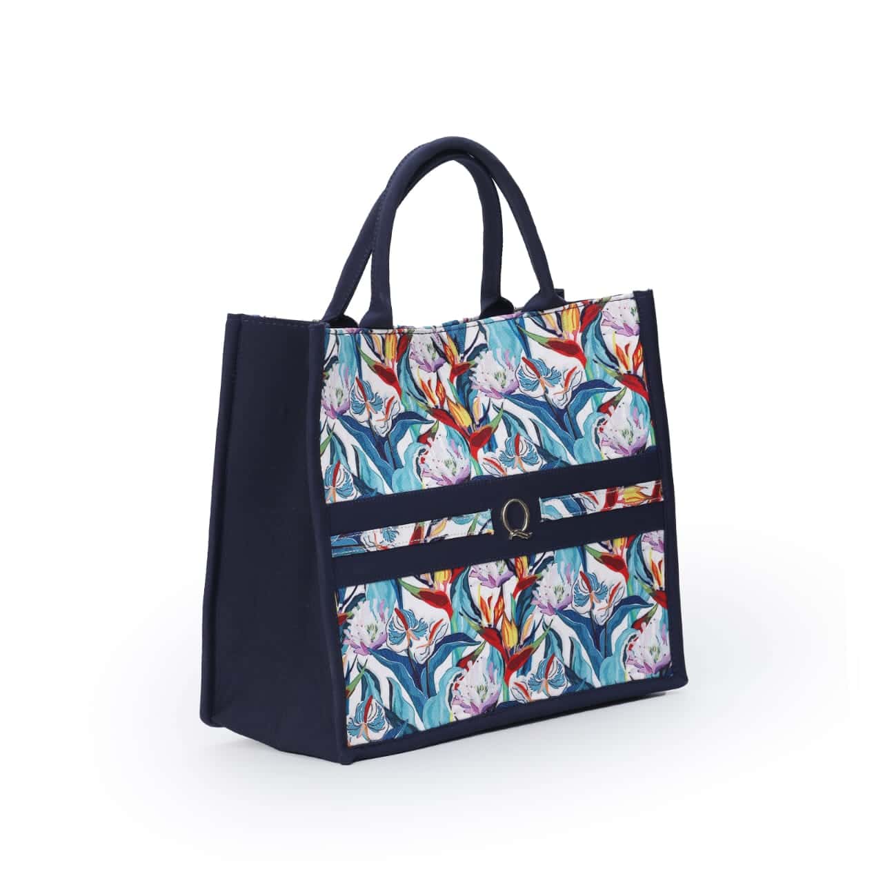 Tropical Bloom Tote - Quill