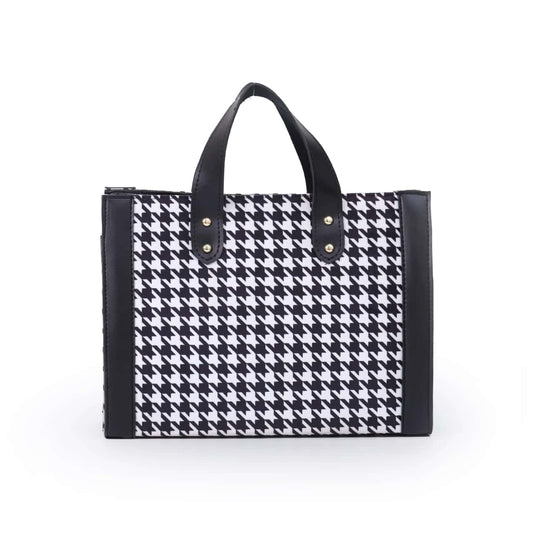 Zebra Style Tote - Quill
